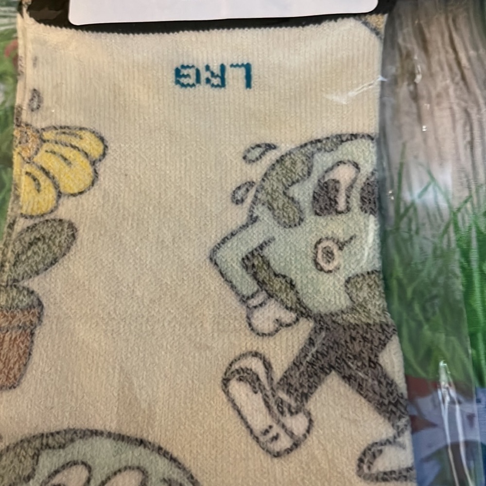 Stance Nice Moves Crew Sock, Ivory, Size Large, NWT - Picture 7 of 7